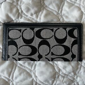Coach check holder